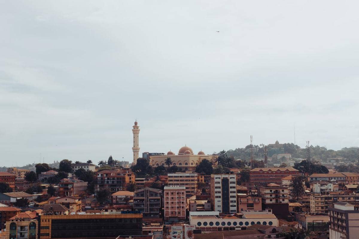 Potret masjid di Kampala, Uganda