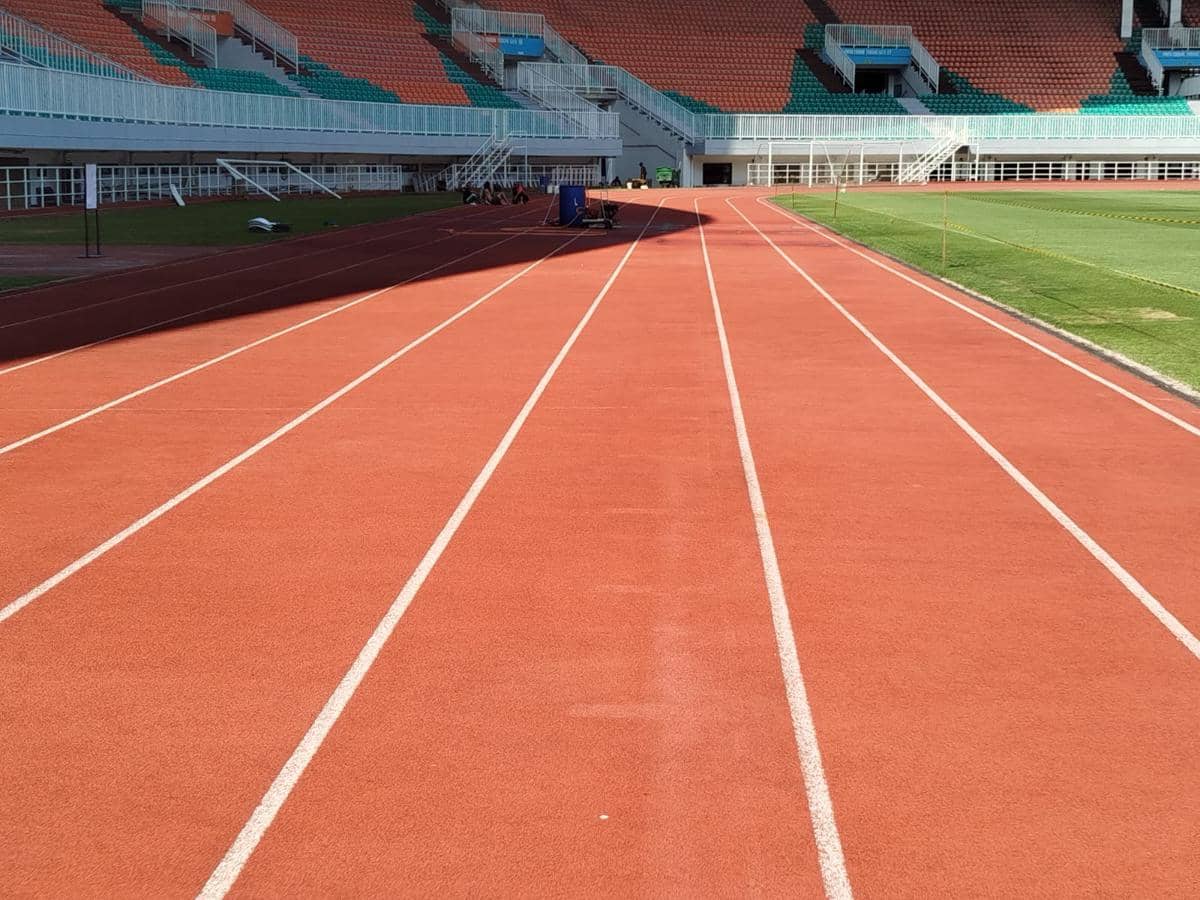 Potret Stadion Pakansari jelang Piala AFF 2026.
