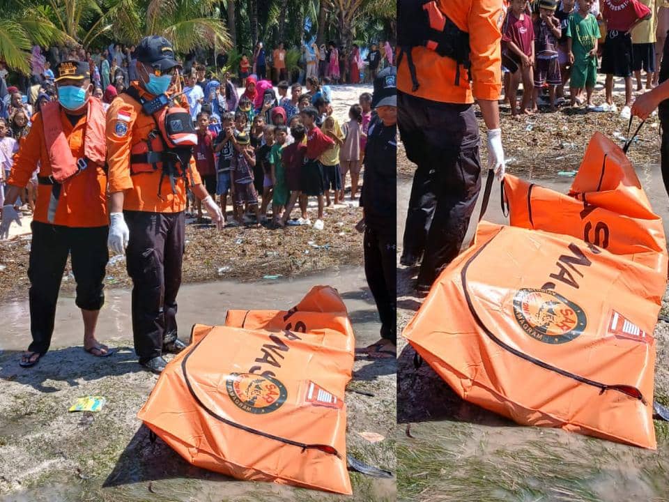 Operasi Hari ke-9, Tim SAR Evakuasi Jenazah Pria di Perairan Pangkep