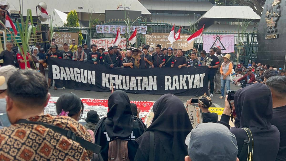 Aksi Jateng Darurat Ekonomi Rakyat, Soroti Perampasan Ruang Hidup