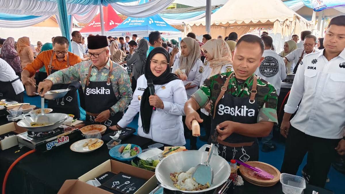 HUT Bandar Lampung ke-344, PGN Lampung Dukung Lomba Memasak OPD