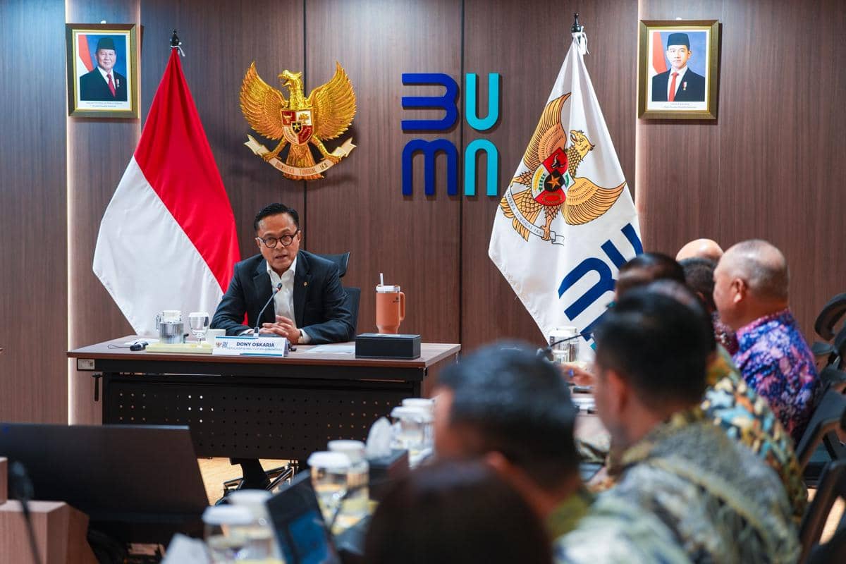 Kepala Badan Pengaturan Badan Usaha Milik Negara (BP BUMN) sekaligus Chief Operating Officer (COO) Danantara, Dony Oskaria.