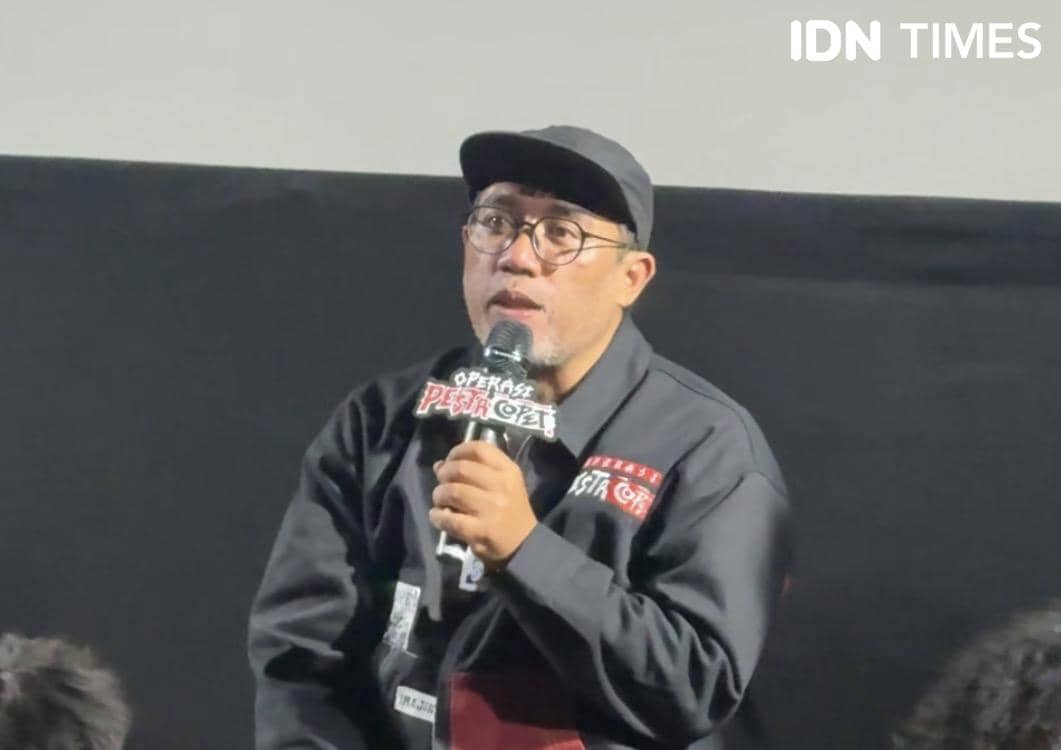tim produksi dan cast film Operasi Pesta Copet pada Rabu (22/7/2026)