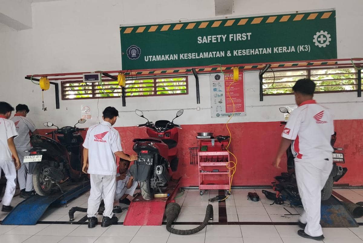 Asah Skill Dunia Kerja, Honda Perkuat Kompetensi Siswa SMK Binaan
