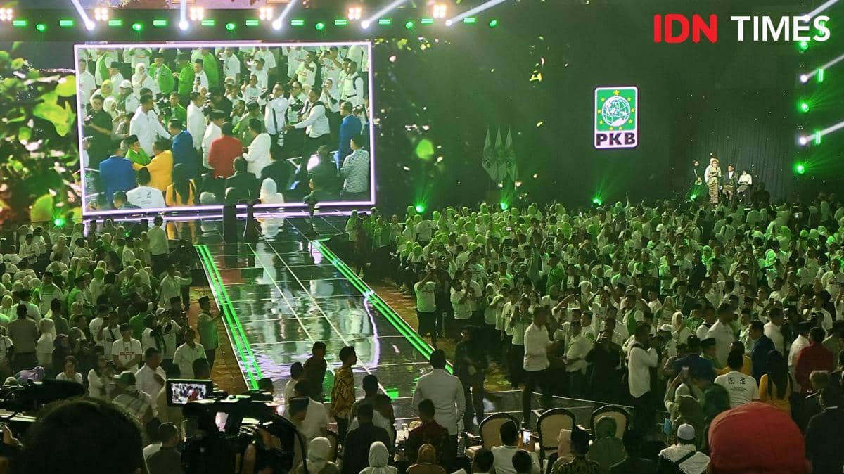 Prabowo-Gibran Hadiri Harlah ke-28 PKB, Disambut Hangat Kader dan Cak Imin