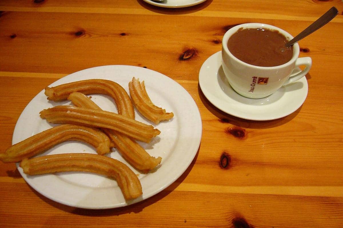 Potret churros Spanyol