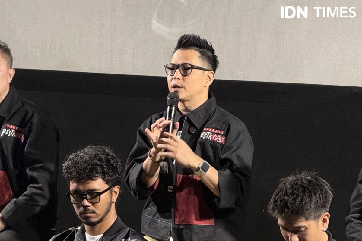 tim produksi dan cast film Operasi Pesta Copet pada Rabu (22/7/2026)
