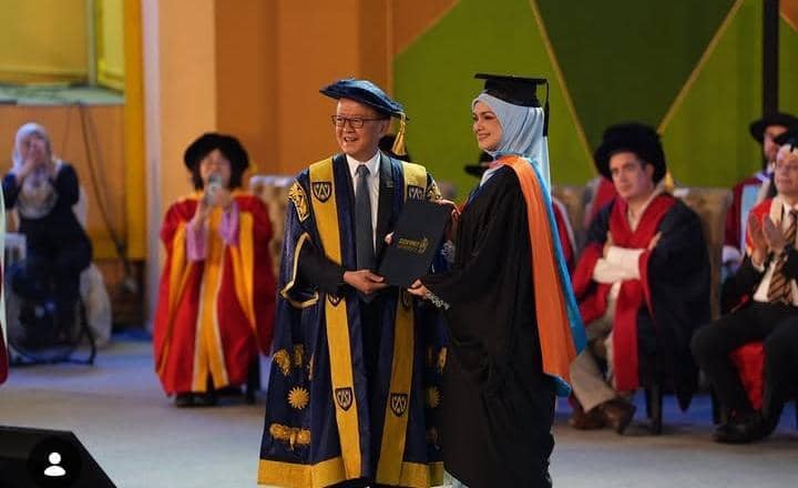 Dato Siti Nurhaliza terima penghargaan Master Honoris Causa