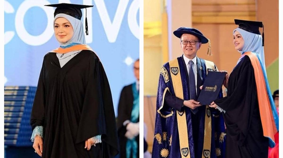 9 Potret Dato Siti Nurhaliza Terima Master Honoris Causa