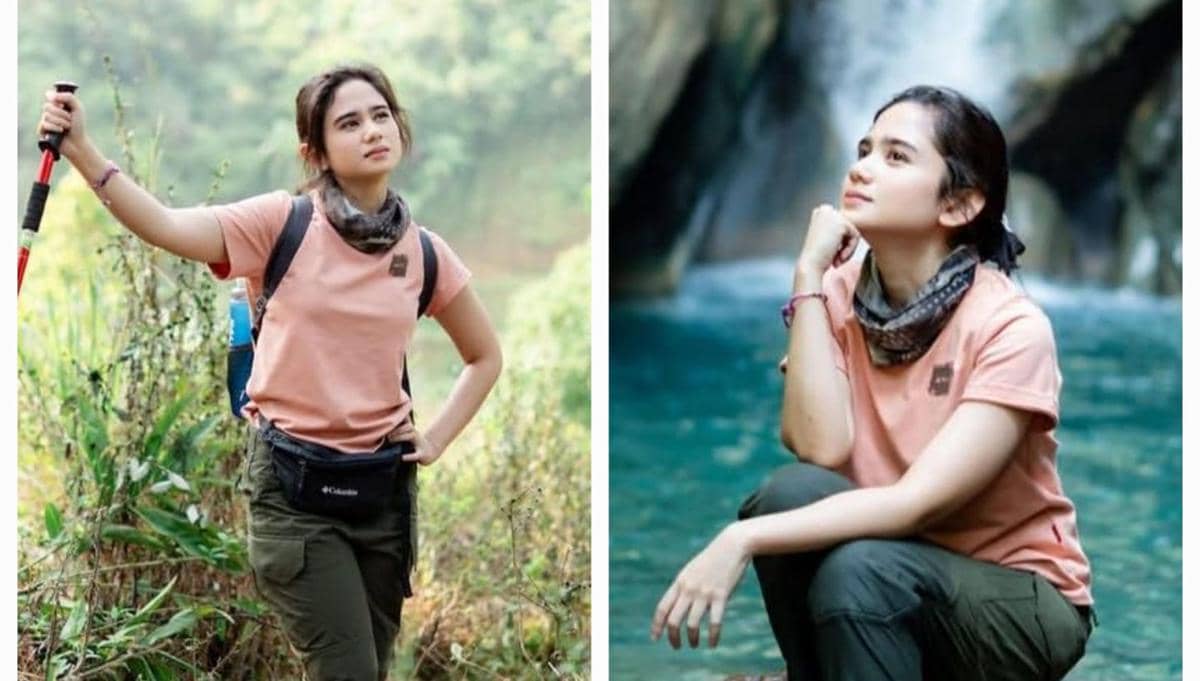 9 Potret Tissa Biani Treking ke Curug Sentul sebelum Ultah Ke-24