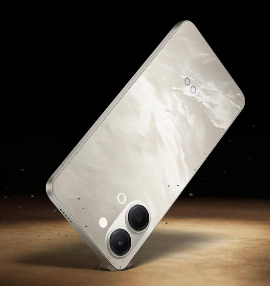 ilustrasi iQOO Z11 Lite 5G yang tahan terjatuh