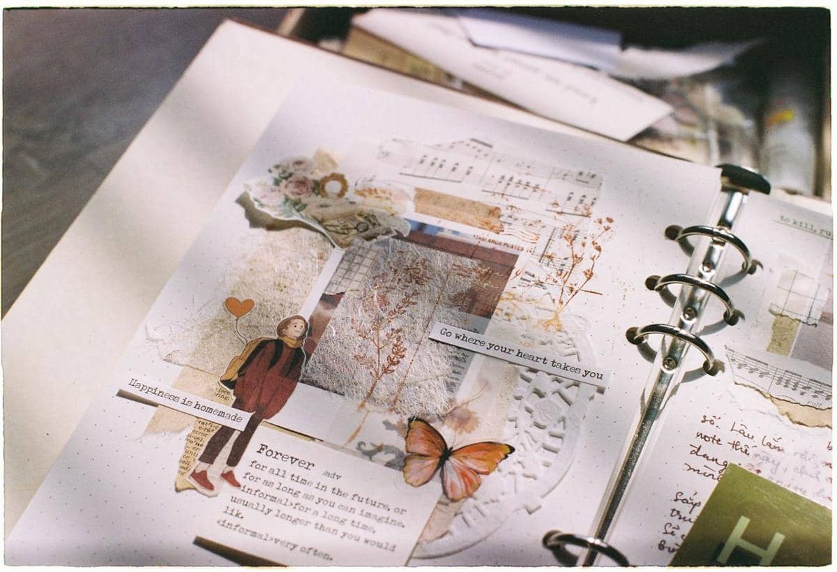 ilustrasi scrapbook
