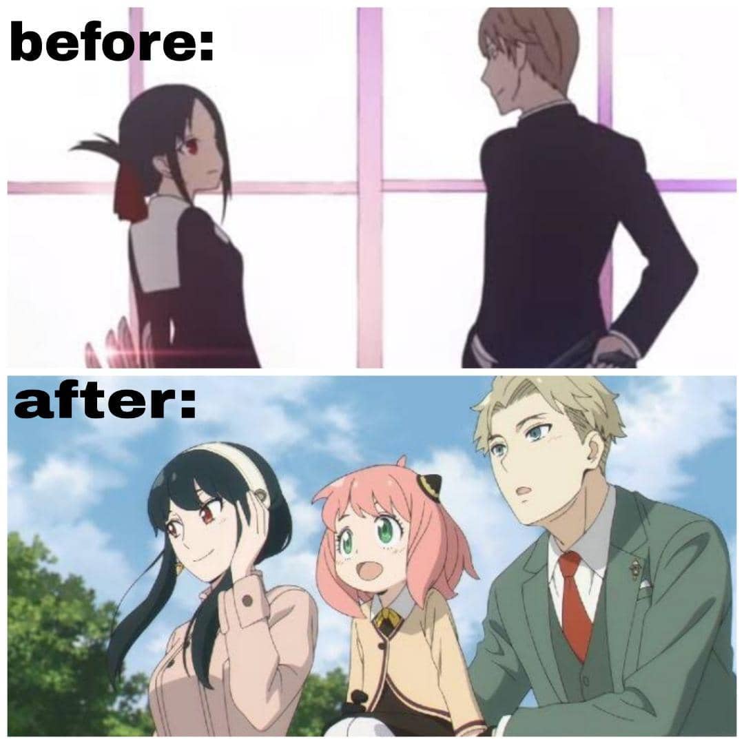 meme transformasi karakter anime nyeleneh