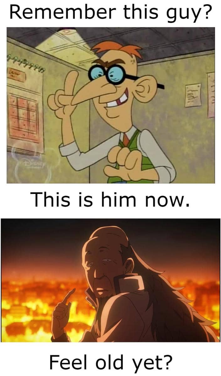 meme transformasi karakter anime nyeleneh