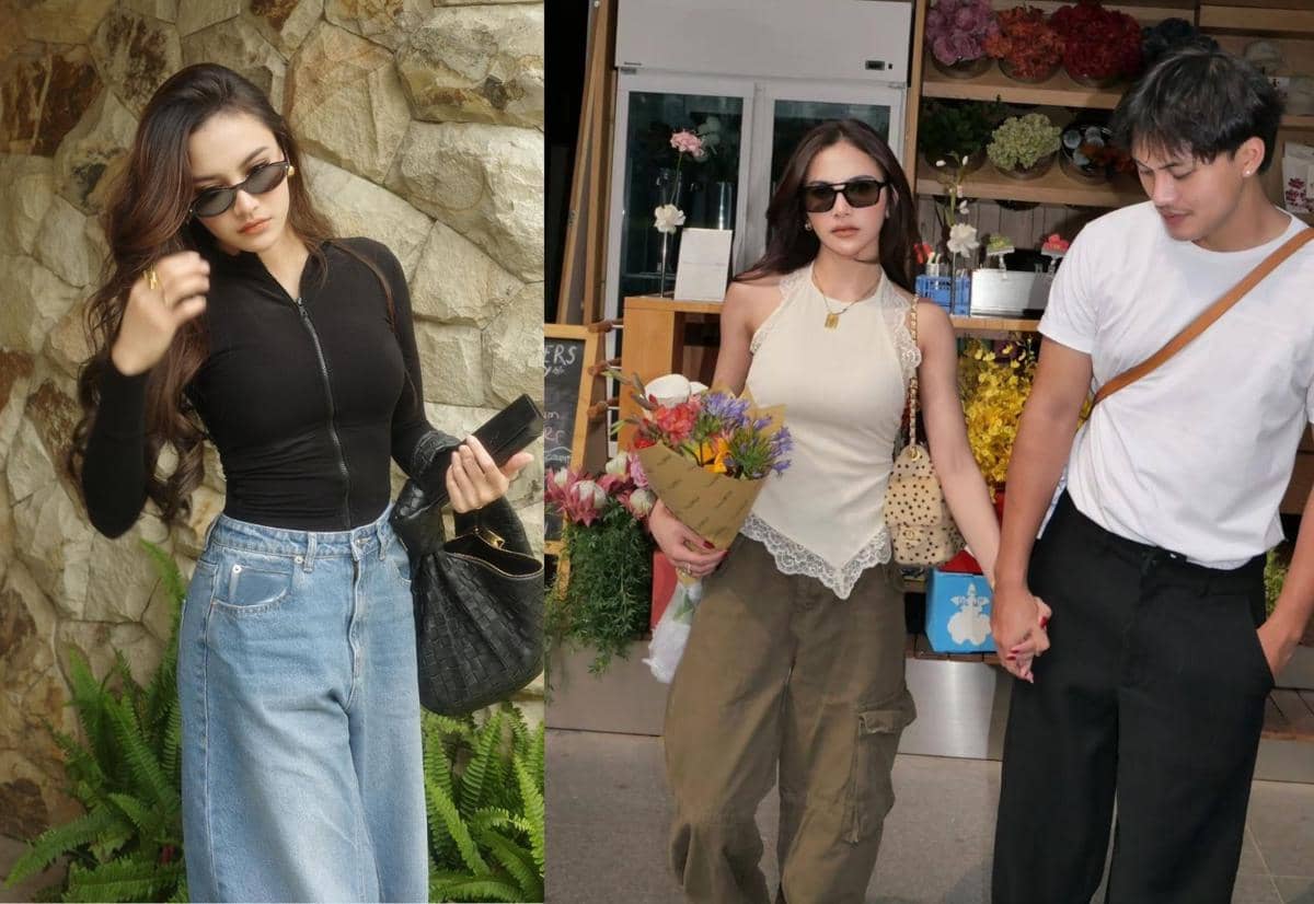 OOTD ala Mahalini dengan Celana Kasual, Stylish Tanpa Ribet!