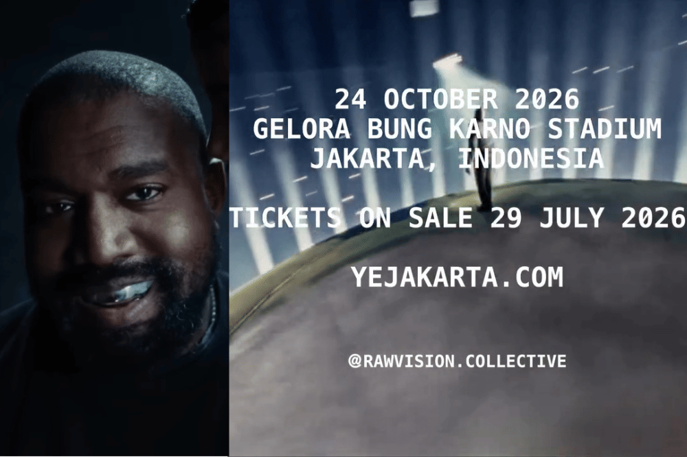 Kanye West Dikonfirmasi Bakal Konser di Jakarta Bulan Oktober 2026