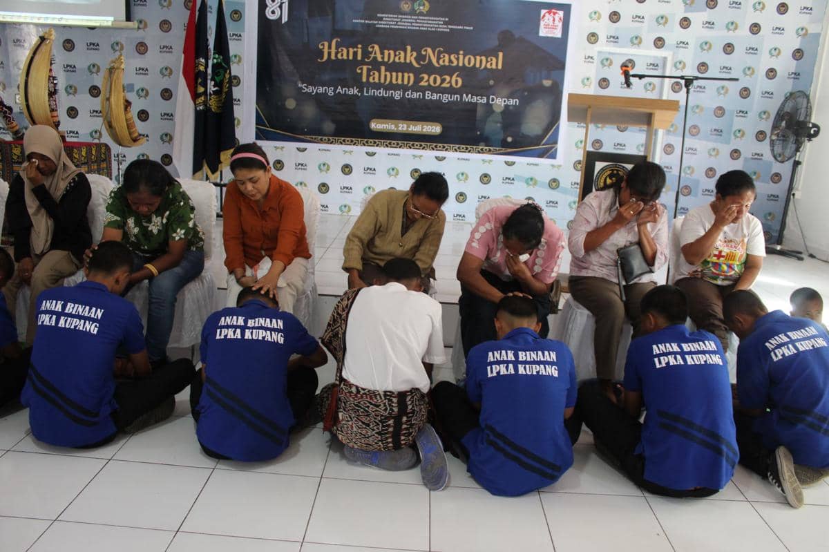 23 Anak LPKA Kupang Dapat Pengurangan Masa Tahanan di Hari Anak Nasional