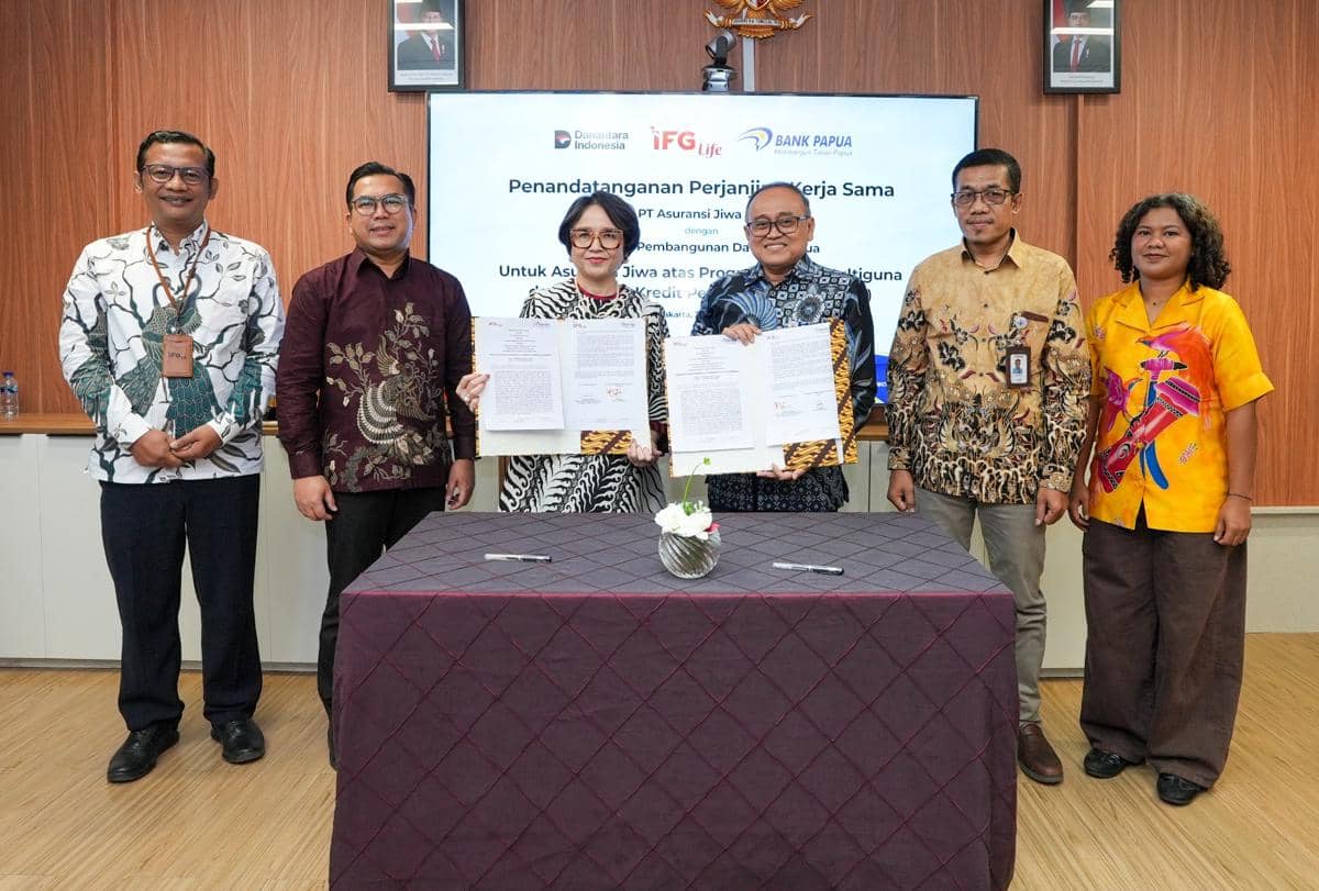 IFG Life Gandeng Bank Papua, Lindungi Debitur KPR dengan Asuransi Jiwa