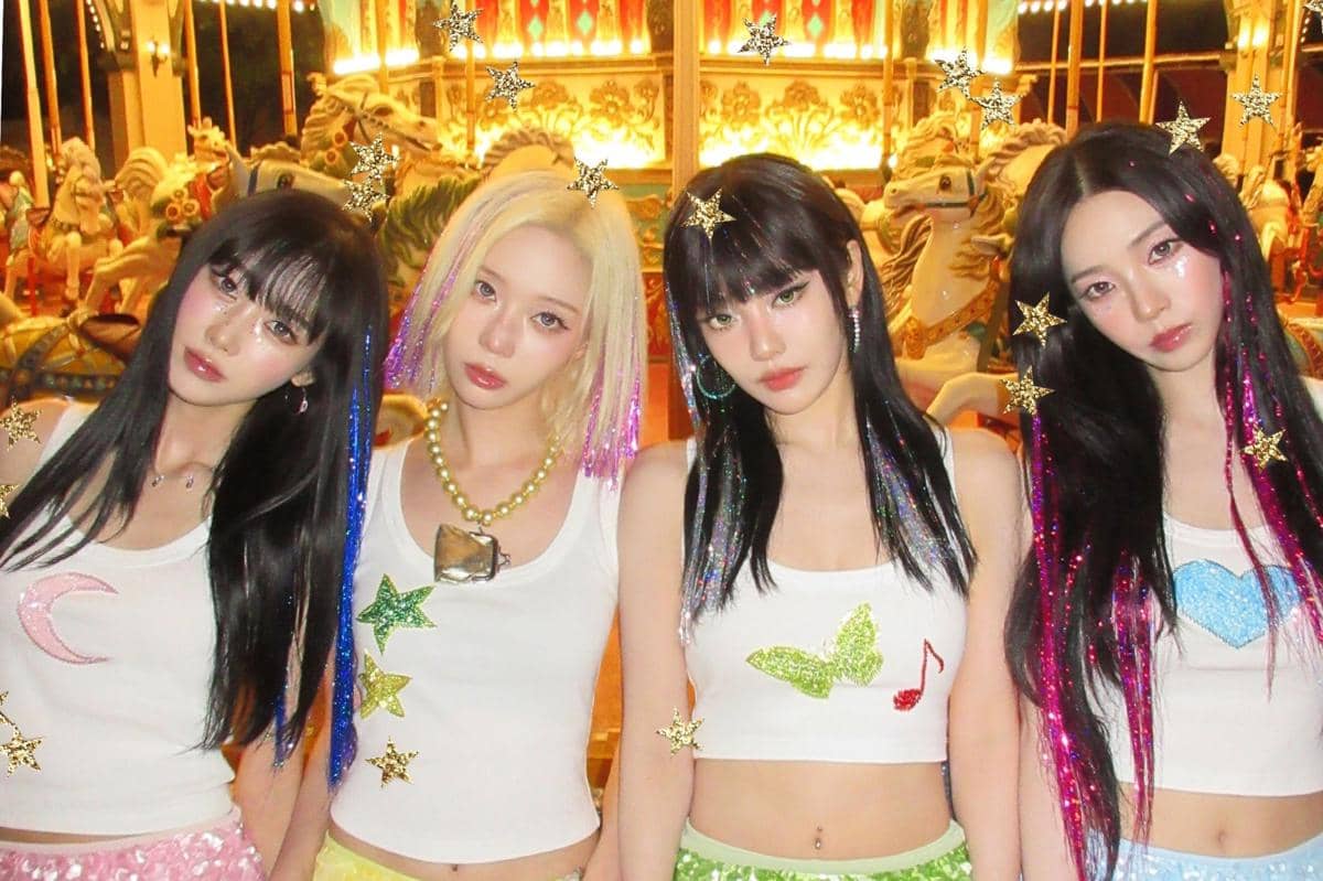 aespa untuk KISS N TELL (instagram.com/aespa_official)