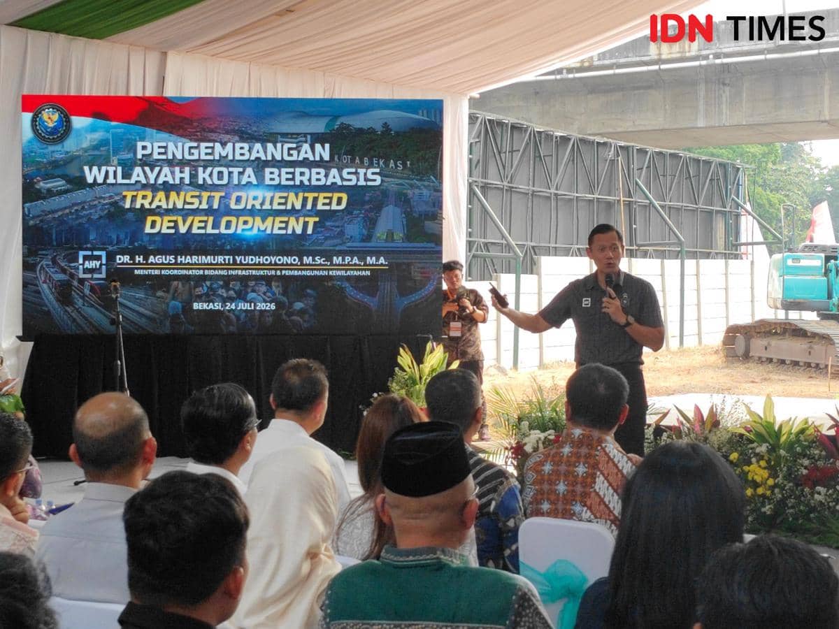 TOD Pertama di Bekasi Dibangun, AHY: Harus Dongkrak Ekonomi Warga