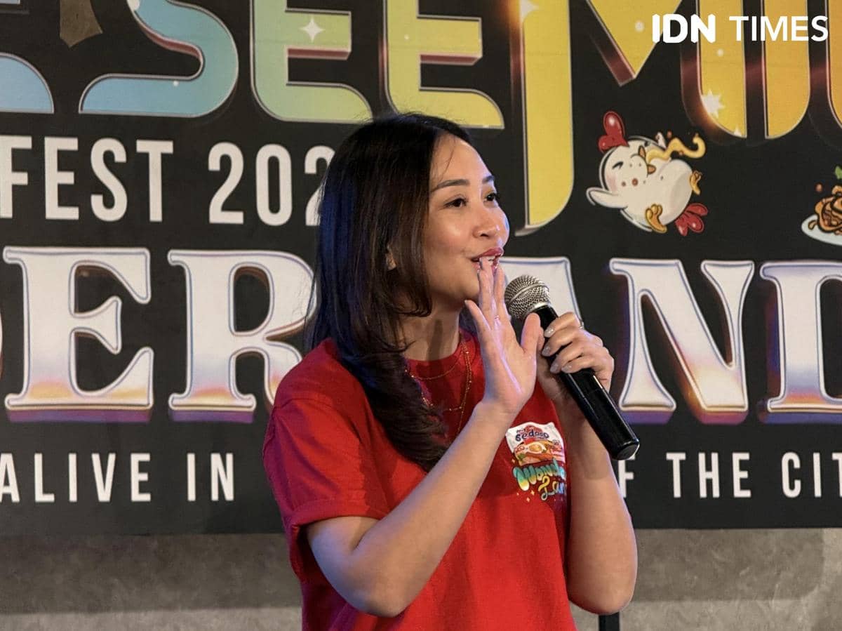 konferensi pers Come See Mie Fest 2026 Bandung pada Jumat (24/7/2026)