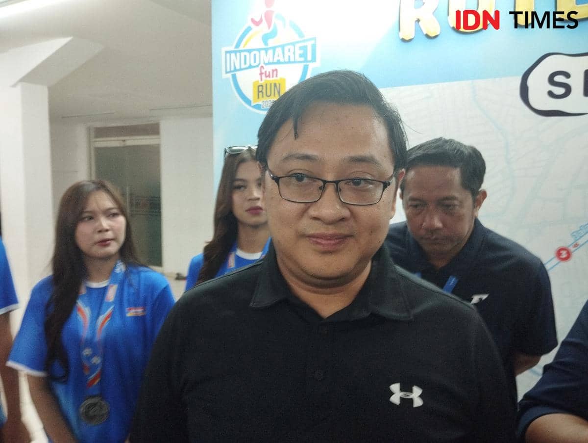 Branch Manager Indomaret Semarang, Johannes Febrianto. (IDN Times/Dhana Kencana)