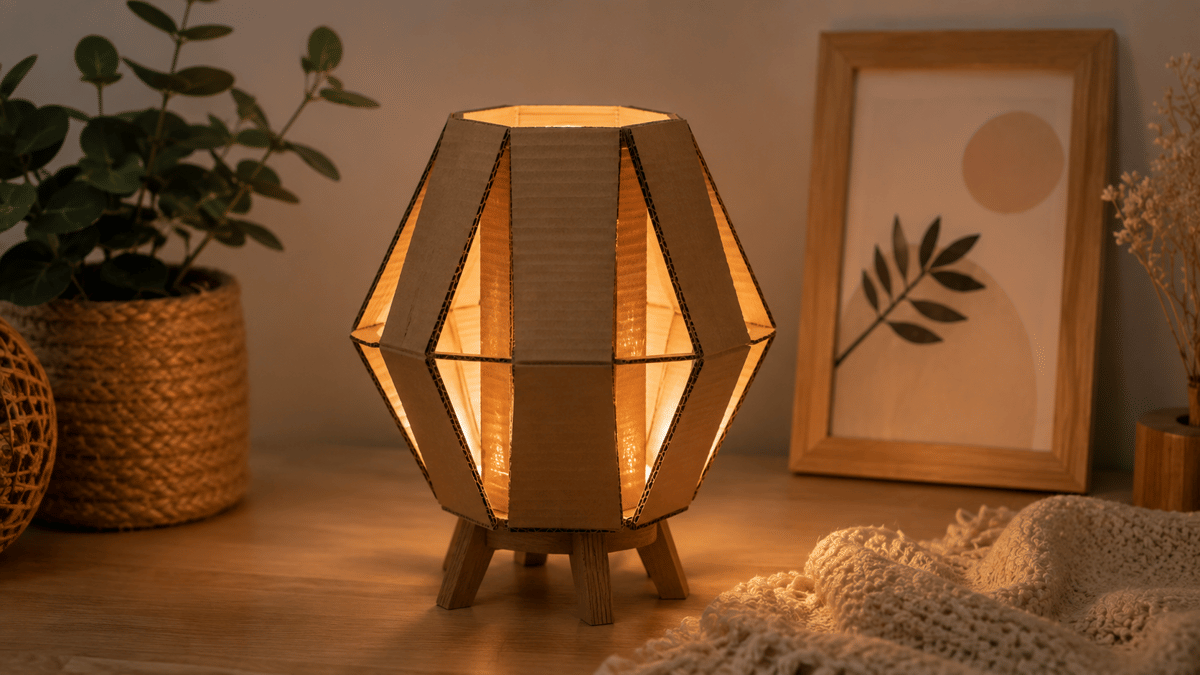 Ilustrasi DIY lampu tidur (generated image by ChatGPT/Robertus Ari)