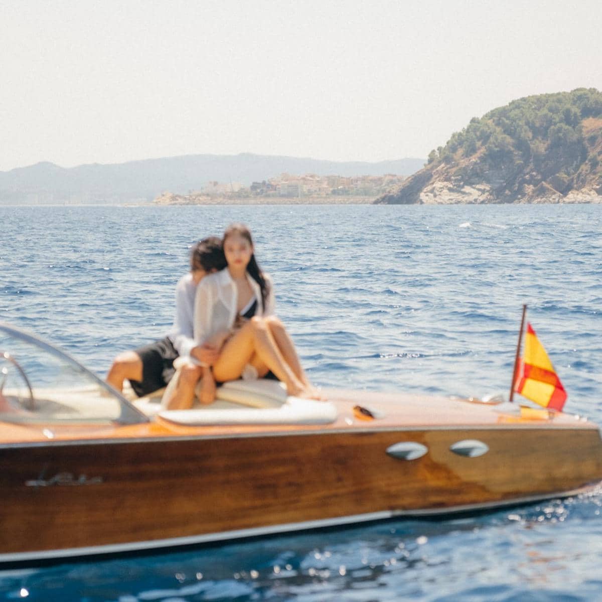 Jennie BLACKPINK dan Nah Kai di behind the scene MV Less Than A Lover (instagram.com/jennierubyjane)