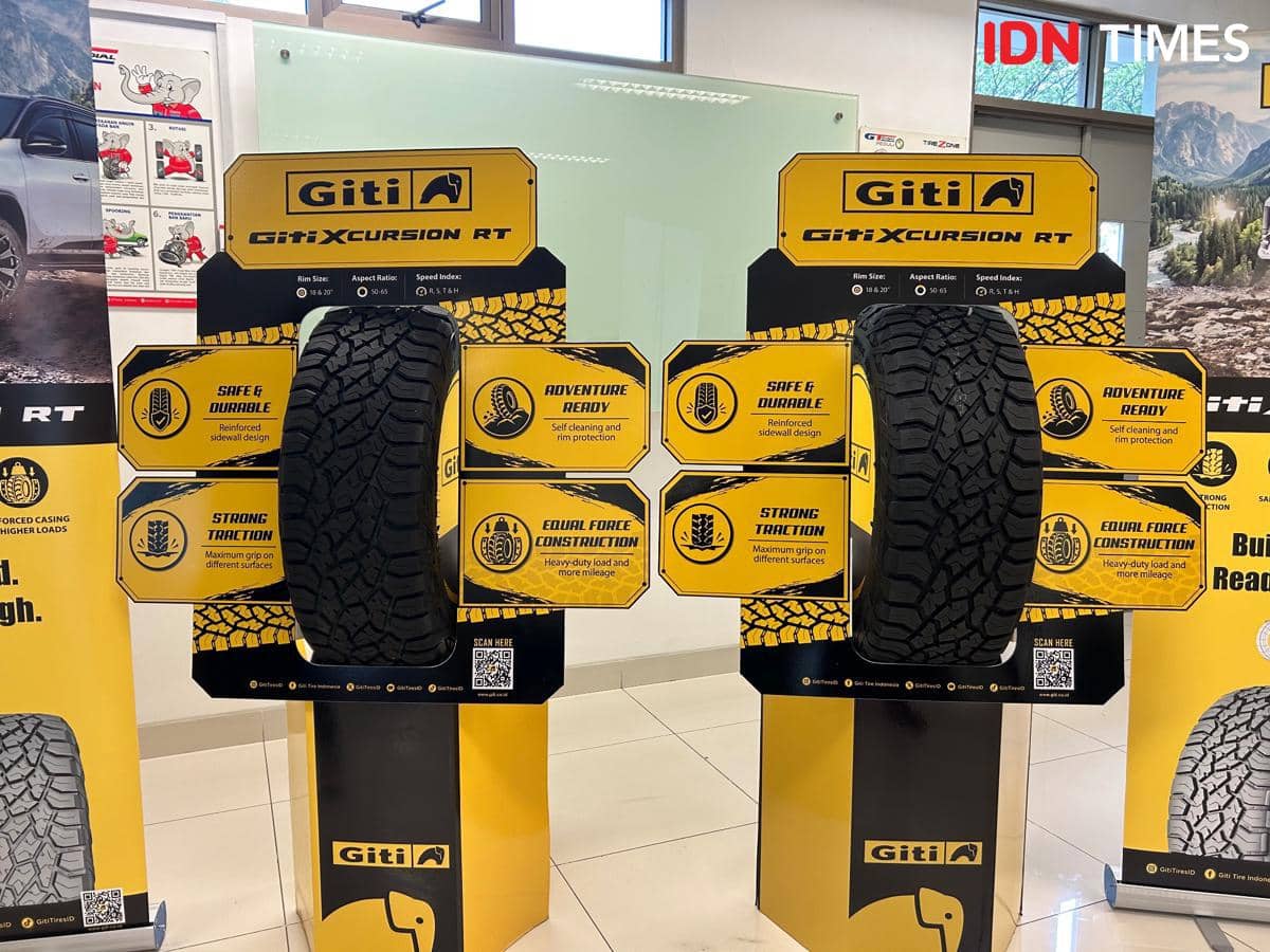 Giti Kenalkan X-Cursion RT, Ban Serbaguna untuk SUV dan Pikap