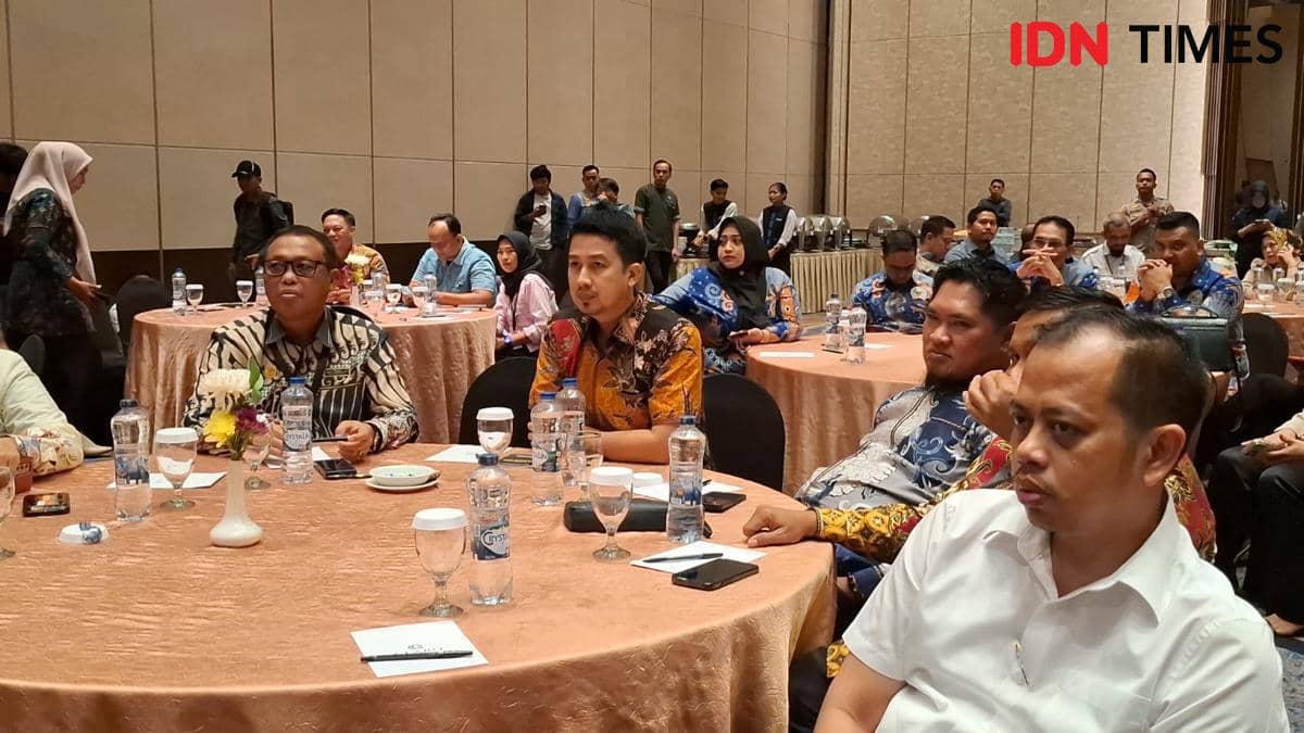 Rapat Koordinasi Wilayah (Rakorwil) ADKASI se-Sulawesi di Hotel Claro Makassar, Kamis (23/7/2026). IDN Times/Darsil Yahya