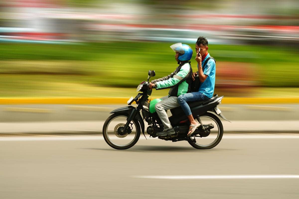 Ilustrasi ojek online
