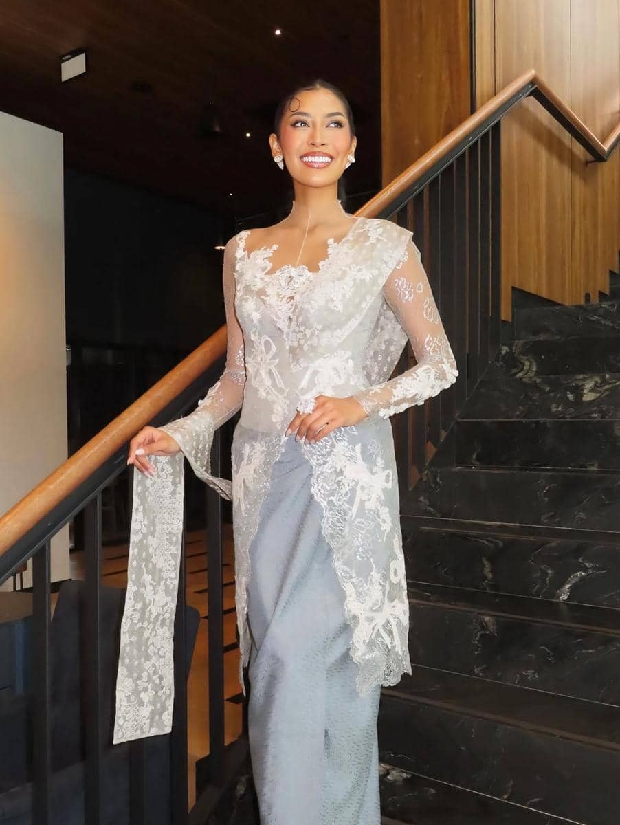 Potret Agnes Rahajeng Rayakan Hari Kebaya Nasional di Miss Supranational 2026
