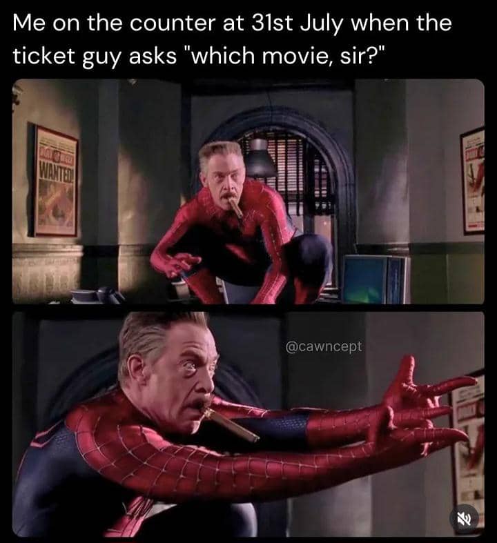 meme film Spider-Man