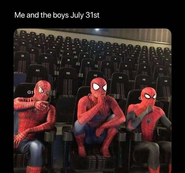 meme film Spider-Man