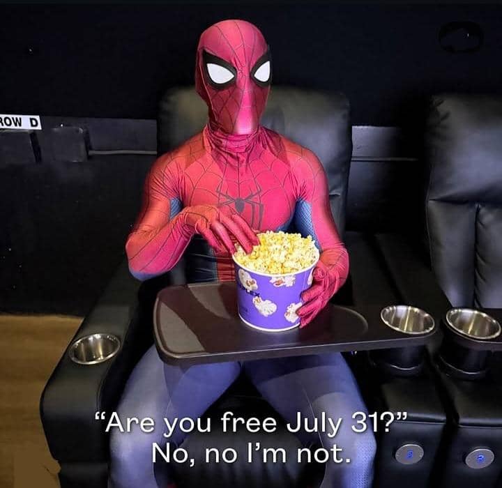 meme film Spider-Man