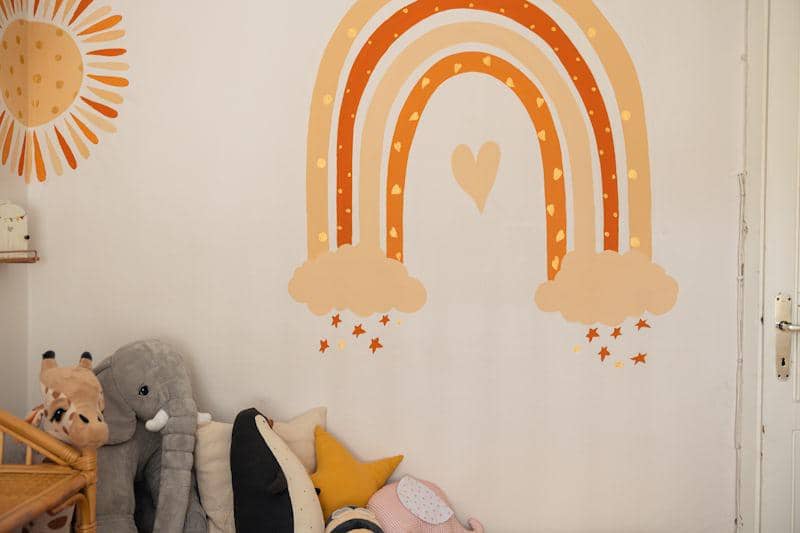ilustrasi wall sticker