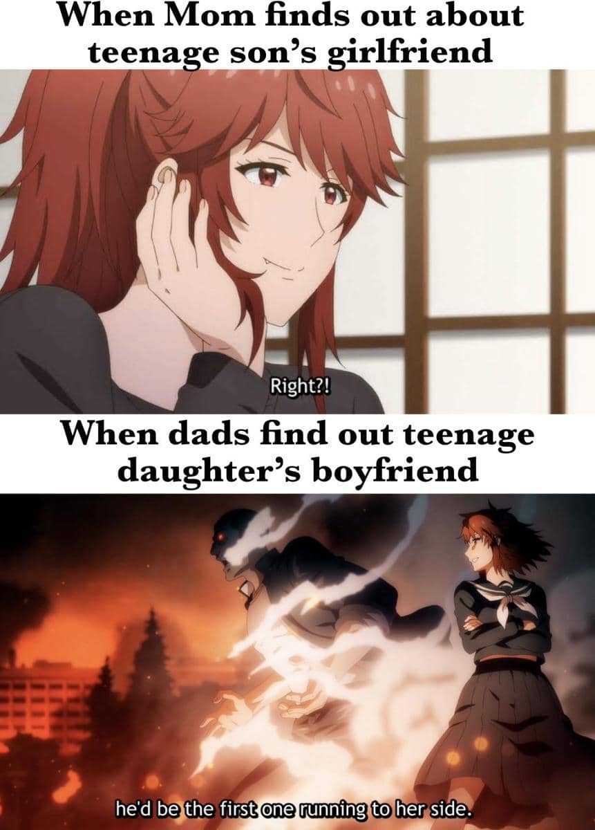 meme anime tentang anak remaja