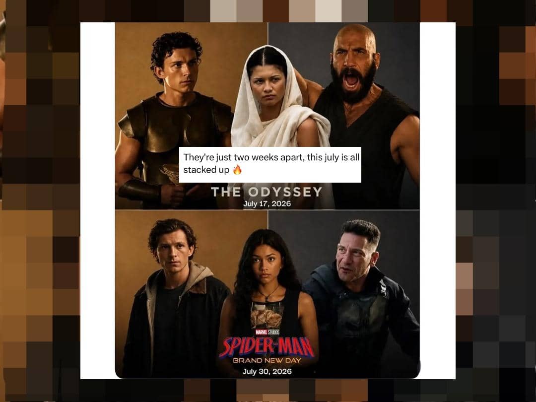 8 Meme Film The Odyssey dan Spider-Man, Tom Holland Laris Manis!