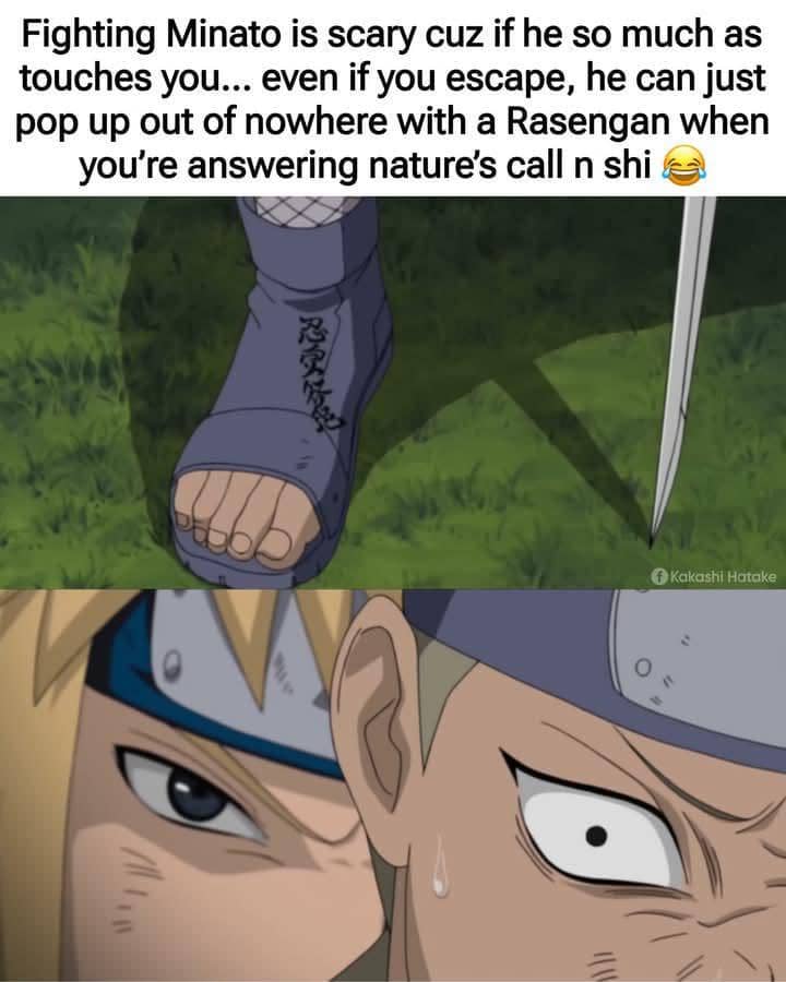 meme anime tentang ketakutan terbesar