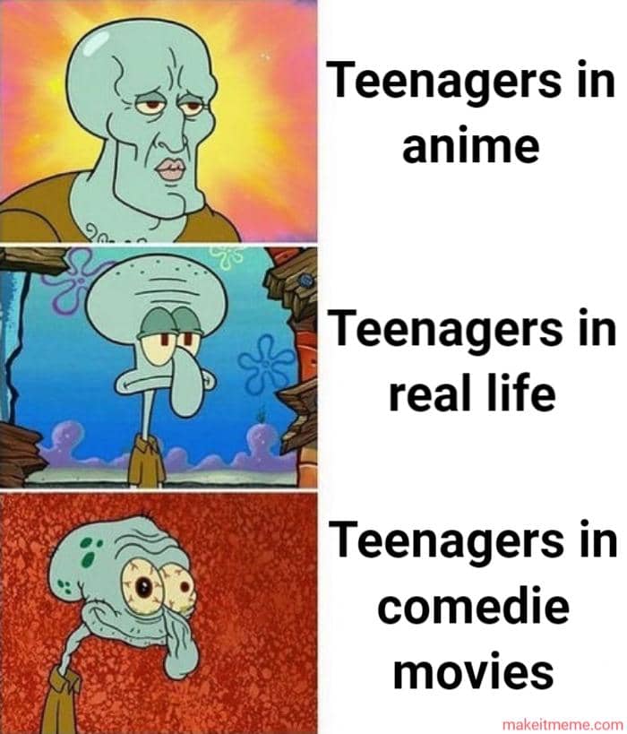 meme kartun tentang anak remaja