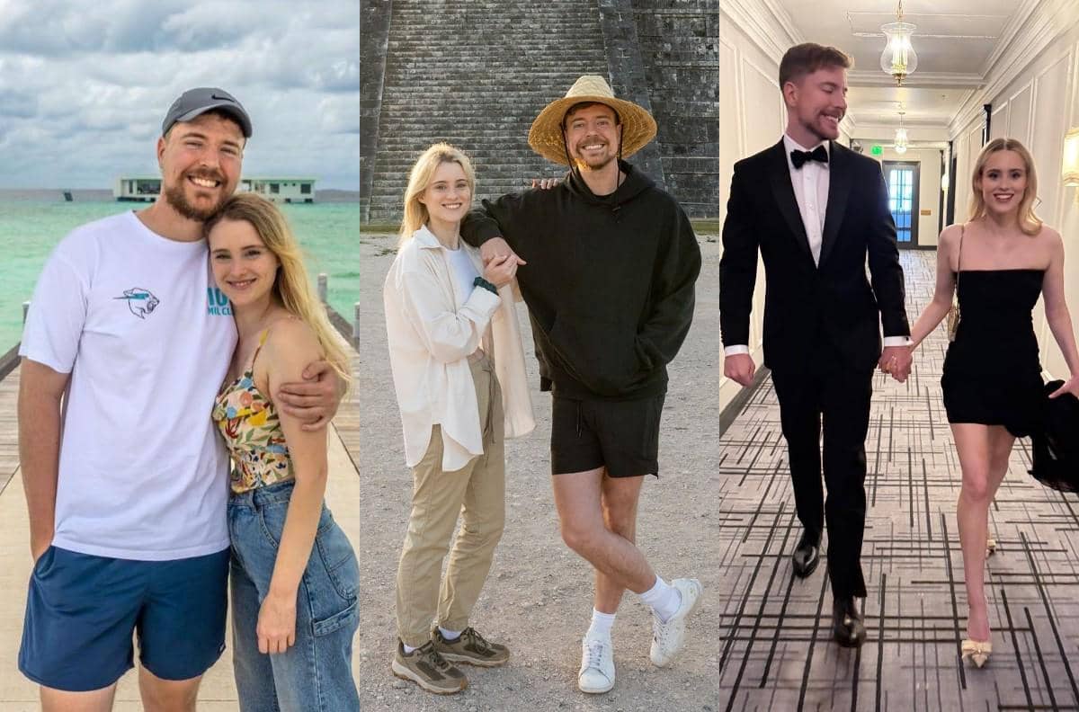 7 Inspirasi OOTD Simple ala MrBeast dan Thea Booysen, Pengantin Baru!