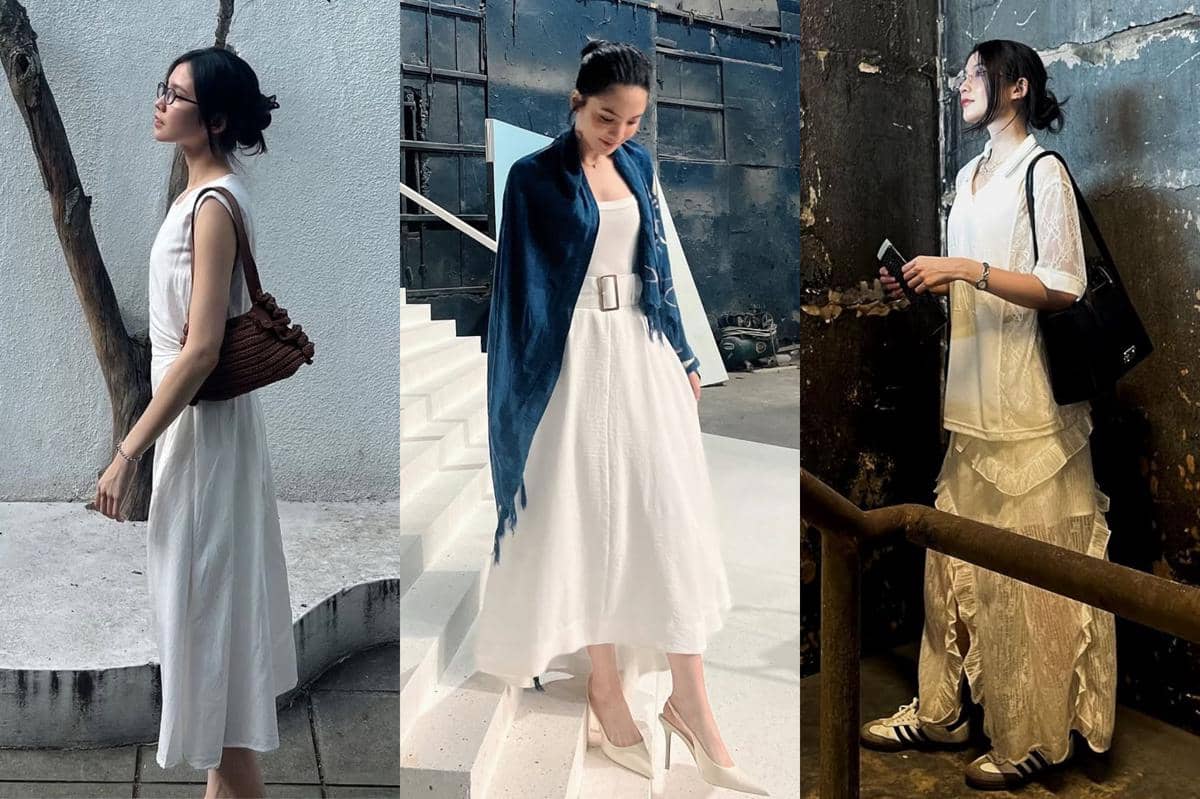 7 OOTD Nuansa Putih ala Diandra Agatha, Fashion Style yang Estetik