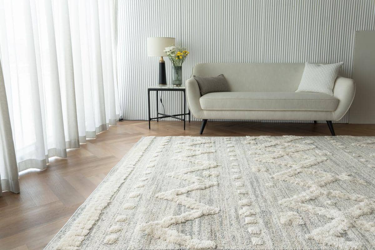 Karpet dan sofa di ruang tamu