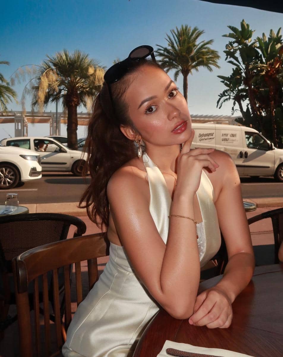 Rebecca Klopper liburan di Nice, Prancis