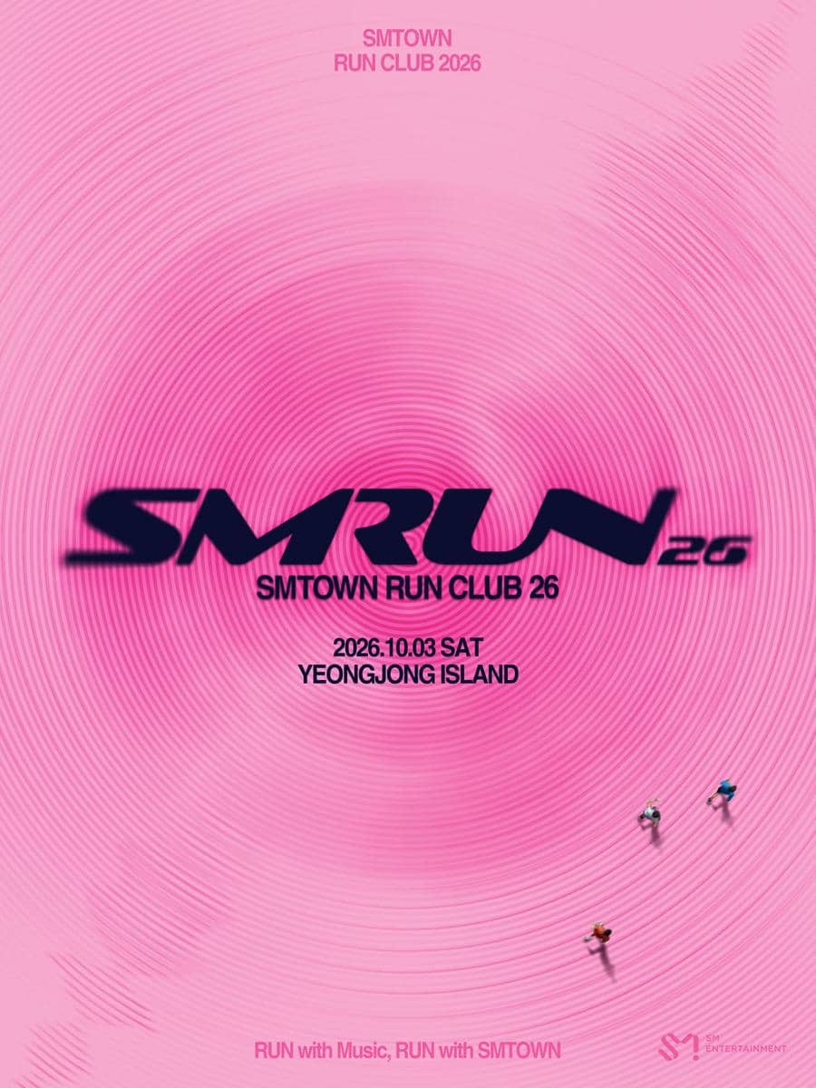 poster SMTOWN RUN CLUB 26 di Incheon, Korea Selatan
