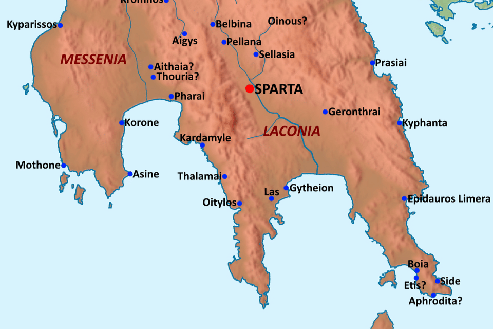 Peta Sparta