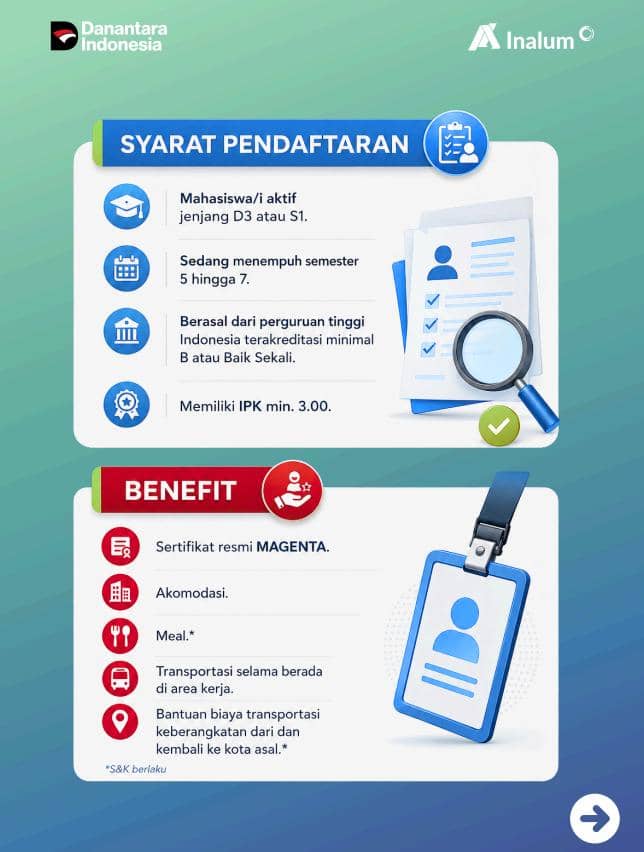 Syarat pendaftaran program magang PT Inalum (dok.Inalum)