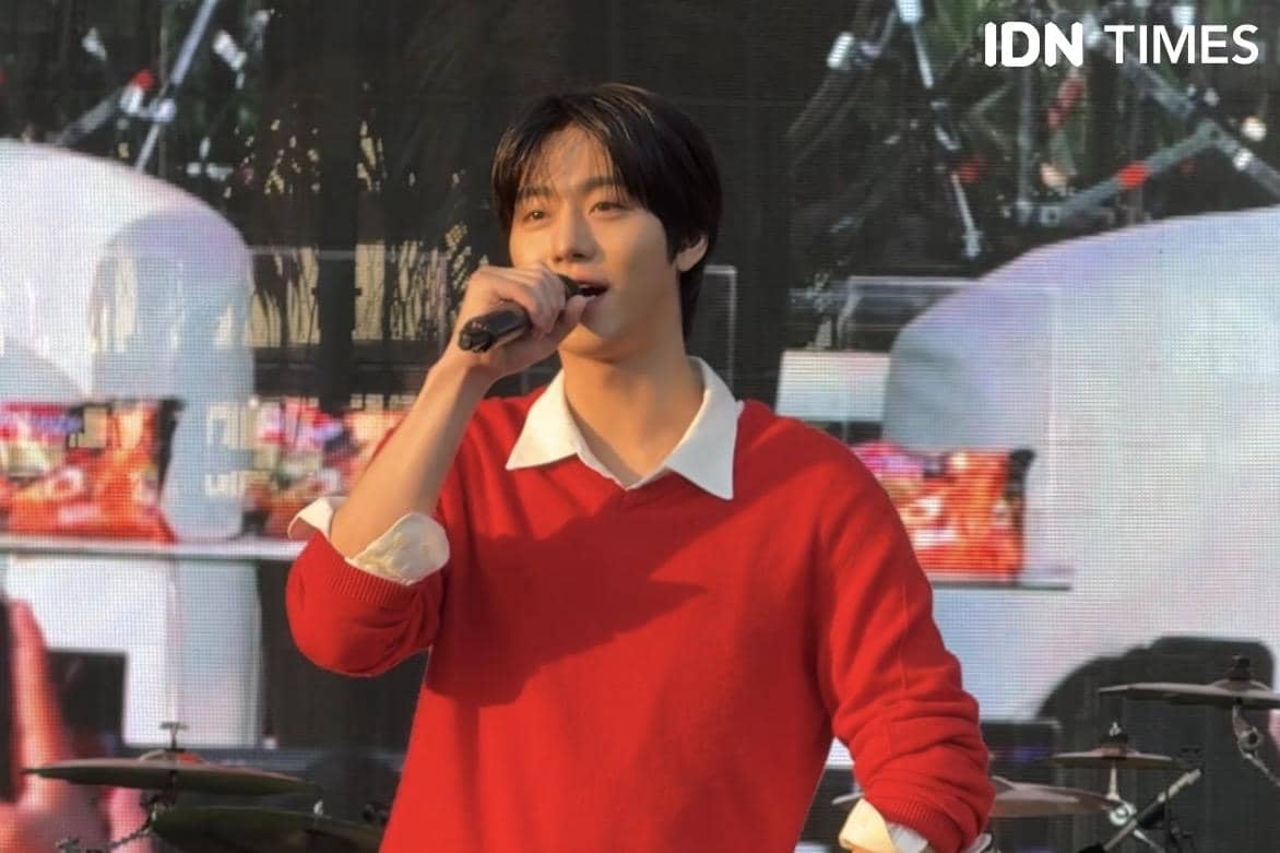 Ahn Hyo Seop di Come See Mie Fest 2026 Bandung pada Sabtu (25/7/2026)