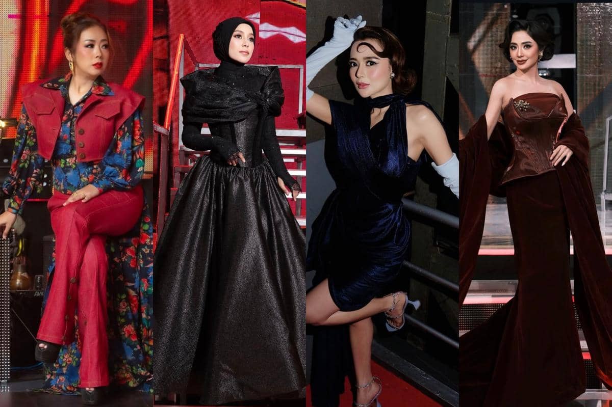 Adu Gaya Fashion 4 Juri D'Academy 8, Selalu Tampil Mewah dan Berkelas