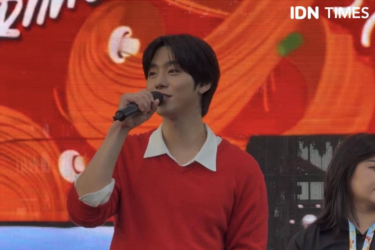 Ahn Hyo Seop di Come See Mie Fest 2026 Bandung pada Sabtu (25/7/2026)